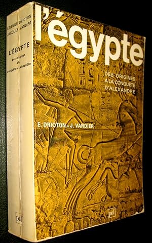 Seller image for L'Egypte. Des origines  la conqute d'Alexandre for sale by Le Chemin des philosophes