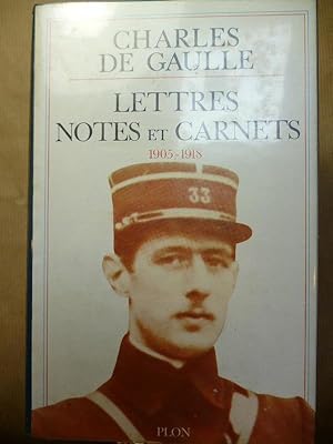 Image du vendeur pour Lettres, Notes et Carnets 1905 - 1918. mis en vente par Carmichael Alonso Libros