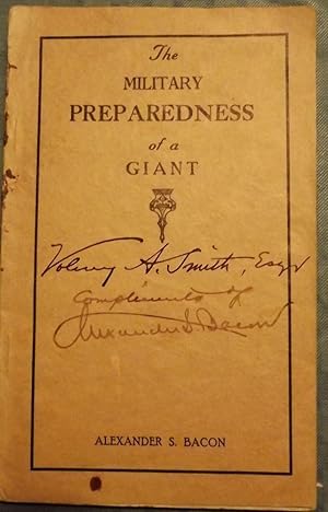 Seller image for THE MILITARY PREPAREDNESS OF A GIANT for sale by Antic Hay Books