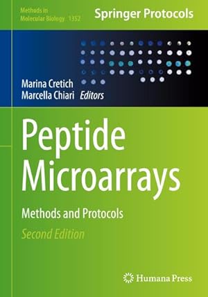 Bild des Verkufers fr Peptide Microarrays : Methods and Protocols zum Verkauf von AHA-BUCH GmbH