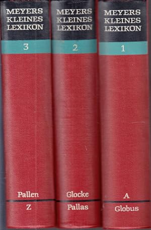 Meyers kleines Lexikon in drei Bänden + Ergänzungsband 4 Bücher