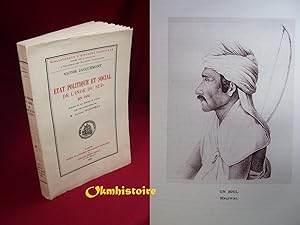 Etat politique et social de l'Inde du Sud en 1832. Extraits de son Journal de Voyage.