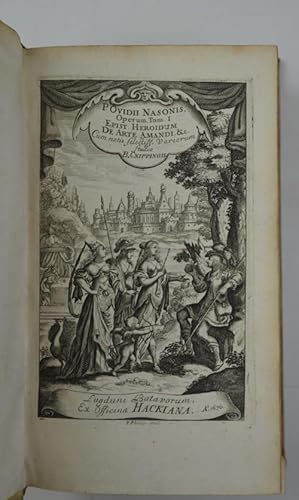 Opera omnia in tres Tomos divisa, cum integris Nicolai Heinsii, D.F. Lectissimisque Variorum Notis.