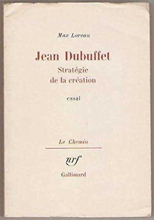 Image du vendeur pour Jean Dubuffet. Stratgie de la cration. mis en vente par Rometti Vincent