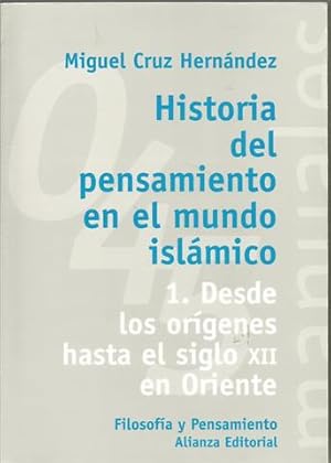 Historia del pensamiento en el Mundo Islámico.1.- Desde los orígenes hasta el siglo XII en Oriente