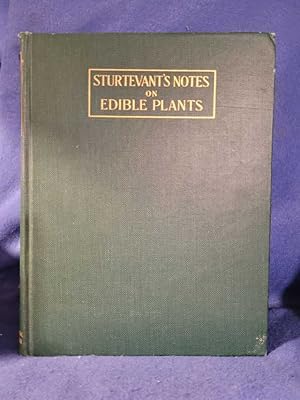 Sturtevant's Notes on Edible Plants