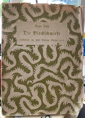 Bild des Verkufers fr Die Blechschmiede. Erste Ausgabe. zum Verkauf von Antiquariat Thomas Nonnenmacher