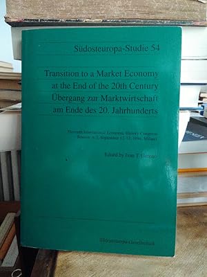 Bild des Verkufers fr Transition to a Market Economy at the End of the 20th Century. bergang zur Marktwirtschaft am Ende des 20. Jahrhunderts. Eleventh International Economic History Congress, Milano 1994. zum Verkauf von Antiquariat Thomas Nonnenmacher