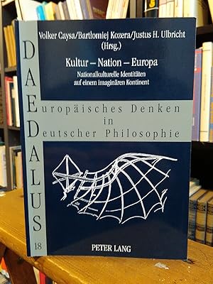 Imagen del vendedor de Kultur - Nation - Europa. Nationalkulturelle Identitten auf einem imaginren Kontinent. a la venta por Antiquariat Thomas Nonnenmacher