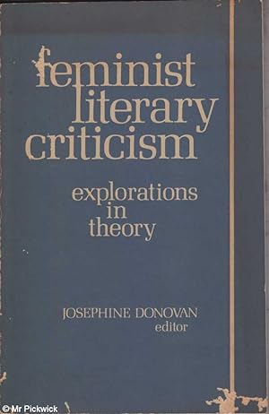 Seller image for Feminist literary criticism Explorations in theory for sale by Mr Pickwick's Fine Old Books