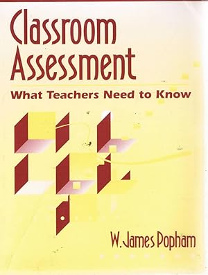 Imagen del vendedor de Classroom Assessment: What Teachers Need To Know a la venta por Marlowes Books and Music