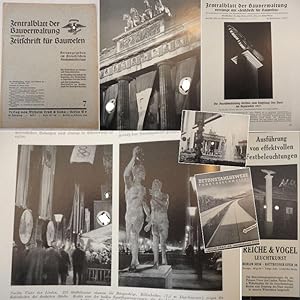 Seller image for Zentralblatt der Bauverwaltung, vereinigt mit Zeitschrift fr Bauwesen: Heft 7 vom 16. Februar 1938, 58.Jahrgang for sale by Galerie fr gegenstndliche Kunst