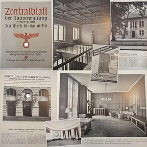 Bild des Verkufers fr Zentralblatt der Bauverwaltung, vereinigt mit Zeitschrift fr Bauwesen: Heft 3 vom 18. Januar 1939, 59.Jahrgang zum Verkauf von Galerie fr gegenstndliche Kunst