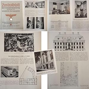 Seller image for Zentralblatt der Bauverwaltung, vereinigt mit Zeitschrift fr Bauwesen: Heft 31 vom 2. August 1939, 59. Jahrgang for sale by Galerie fr gegenstndliche Kunst