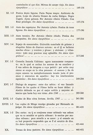 20 PLIEGOS POTICOS ESPAOLES DE LA BIBLIOTECA NACIONAL DE LISBOA. Siglo XVI. 2 Vols.: Joyas ...