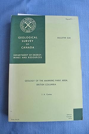 Geology of the Manning Park Area, British Columbia