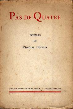 Pas de Quatre. Poemas de Nicolás Olivari