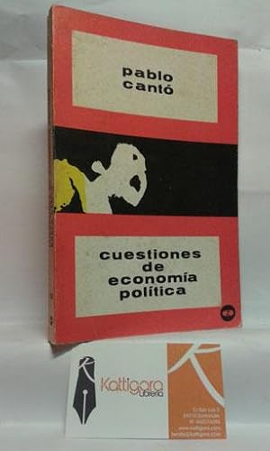 Immagine del venditore per CUESTIONES DE ECONOMA POLTICA venduto da Librera Kattigara