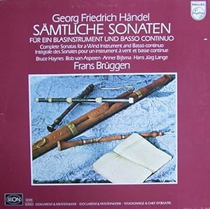 Händel: Sämtliche Sonaten für ein Blasinstrument und Basso continuo [Vinyl Schallplatte] [3 LP Bo...