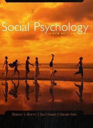 Imagen del vendedor de Social Psychology, w. CD-ROM a la venta por Modernes Antiquariat an der Kyll