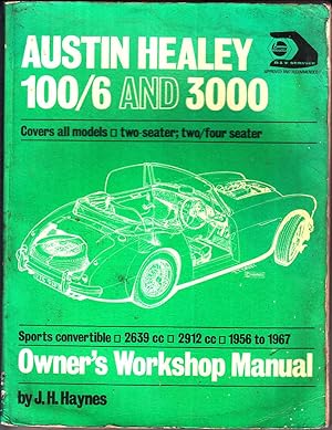 Austin Healey 100/6 and 3000 Owner's Workshop Manual (Service & repair manuals) Paperback