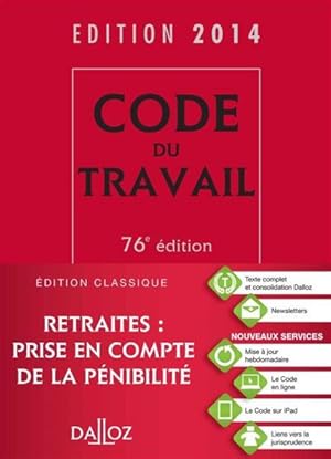 code du travail (édition 2014)