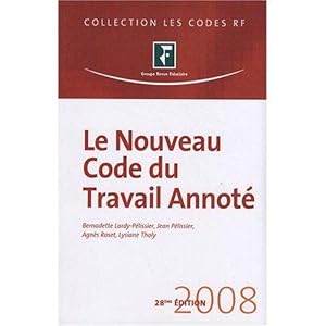 Le nouveau code du travail annoté