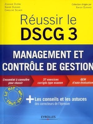 réussir le DSCG 3 ; management et contrôle de gestion