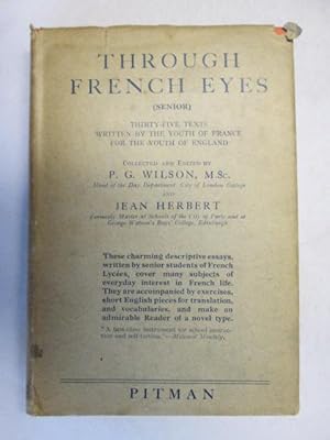 Bild des Verkufers fr Through French Eyes zum Verkauf von Goldstone Rare Books