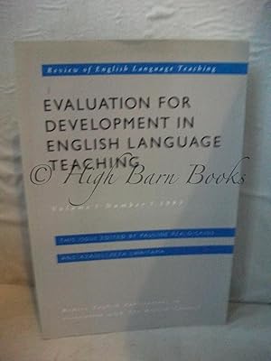 Evaluation for Development in English Language Teaching (Review of English Language Teaching Volu...