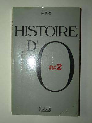 Immagine del venditore per Histoire d'O n2. venduto da Librairie Aubry