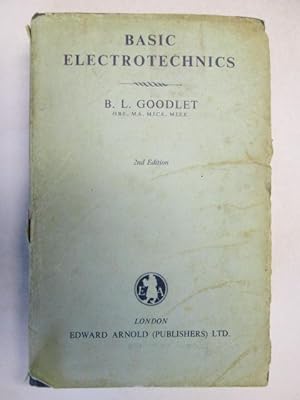 Imagen del vendedor de Basic Electrotechnics a la venta por Goldstone Rare Books
