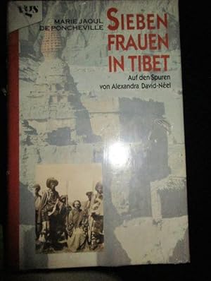 Image du vendeur pour Sieben Frauen in Tibet. Auf den Spuren von Alexandra David-Nel. - Mit Fotos F. Chr. Giercke, J. M. de Folippis, Dr. G. Dorje, und Snafu Wowkonowicz. - Aus dem Franzsischen von Annette Lallemand und Eva-Liselotte Schmid. mis en vente par Antiquariat Maralt