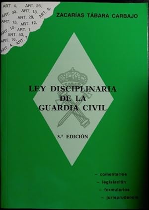 LEY DISCIPLINARIA DE LA GUARDIA CIVIL.