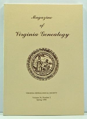 Image du vendeur pour Magazine of Virginia Genealogy, Volume 36, Number 2 (Spring 1998) mis en vente par Cat's Cradle Books