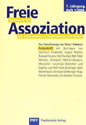 Image du vendeur pour Freie Assoziation. Heft 1 / 2004. Das Unbewute in Organisation und Kultur. 7. Jahrgang. mis en vente par Fundus-Online GbR Borkert Schwarz Zerfa