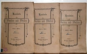 Bild des Verkufers fr Russlands Werden und Wollen. 3 Teile in 3 Lieferungen. zum Verkauf von Antiquariat  Braun