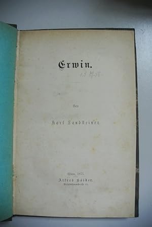 Seller image for Erwin. Roman. for sale by Antiquariat Bookfarm