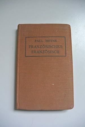 Imagen del vendedor de Franzsisches Franzsisch. Zweite Auflage. a la venta por Antiquariat Bookfarm