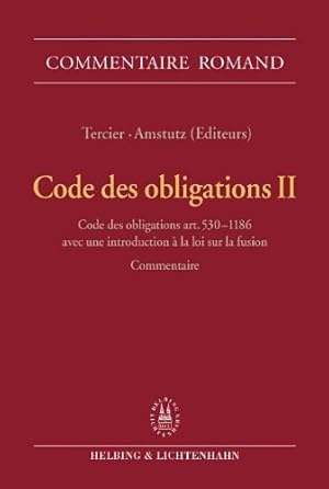 Code des obligations II: Code des obligations art. 530-1186; Loi sur les bourses art. 22-33; Avec...