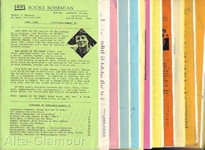 BOOKS BOHEMIAN - SET OF BOOKSELLER CATALOGUES; Broken run of Nos. 1-58 [50 catalogues; lacking No...