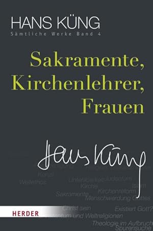 Immagine del venditore per Smtliche Werke Sakramente, Kirchenlehrer, Frauen venduto da AHA-BUCH GmbH