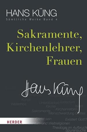 Immagine del venditore per Smtliche Werke Sakramente, Kirchenlehrer, Frauen venduto da Rheinberg-Buch Andreas Meier eK