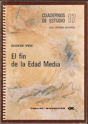 Seller image for El fin de la Edad Media for sale by Boxoyo Libros S.L.