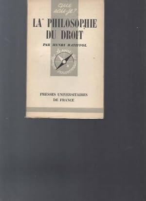 La philosophie du droit