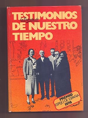 Image du vendeur pour JUAN MARCH Y SU TIEMPO (TESTIMONIO DE NUESTRO TIEMPO) mis en vente par Libreria 7 Soles