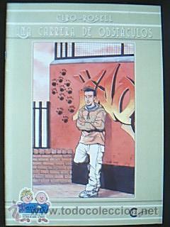 Imagen del vendedor de Una carrera de obst�culos. La historia de un adolescente con leucemia. Argumento de Cristina Rosell y dibujos de Manuel Cifuentes Rodr�guez. Editado por Afani�n (Asociaci�n de familias de ni�os con c�ncer de Castilla-La Mancha). A�o 2006. 28+4 pp. ilustradas mediante vi�etas dialogadas color. Tama�o folio. Nuevo a la venta por Librer�a Anticuaria F�tima