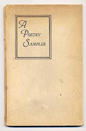 Bild des Verk�ufers f�r A Poetry Sampler. zum Verkauf von Between the Covers-Rare Books, Inc. ABAA