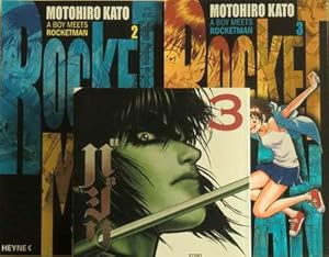 3 Comic-Bücher: Basilisk. Chronik der Koga-Ninja 3 / A Boy Meets Rocketman 2 / A Boy Meets Rocket...