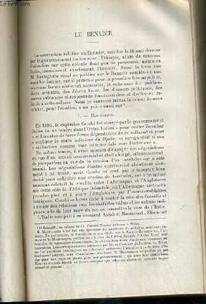 Seller image for LE BENADIR + LE PROBLEME DE L'EMIGRATION EN ESPAGNE ET LA COLONISATION INTERIEURE + ANTIQUITES TUNISIENNES - TOMES XXVI. for sale by Le-Livre